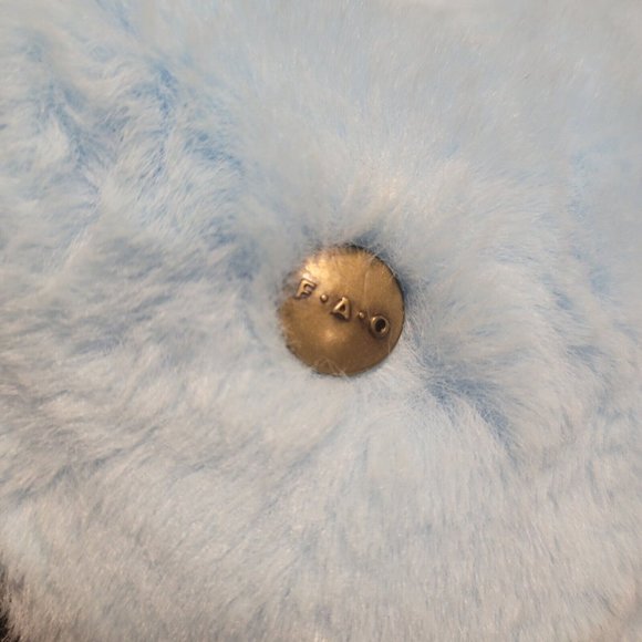 FAO Schwarz 11" Sparklers Blue Bulldog Puppy Plush - Picture 7 of 7